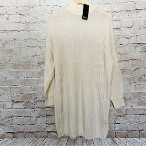 Nasty Gal cable knit sweater dress